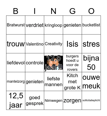 CREA*BINGO* ART Bingo Card