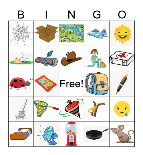 CVC Bingo Card