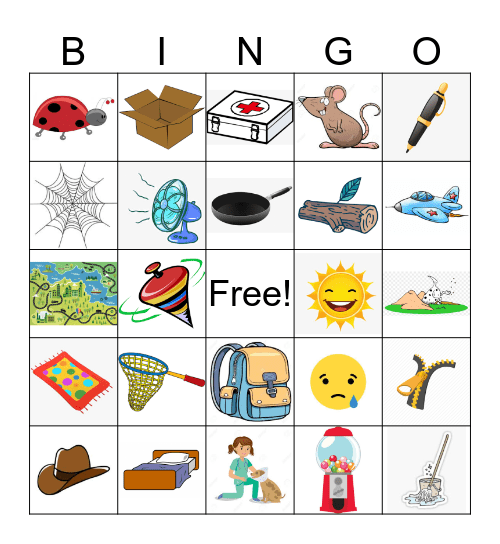CVC Bingo Card