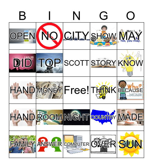 FEBRUARY Bingo Card