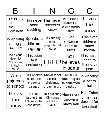 REV Bingo Card