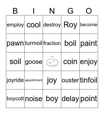 Level 3 Lesson 7 Bingo Card