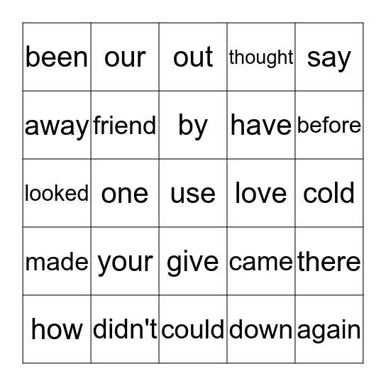DUCK LEVEL THREE BINGO Card