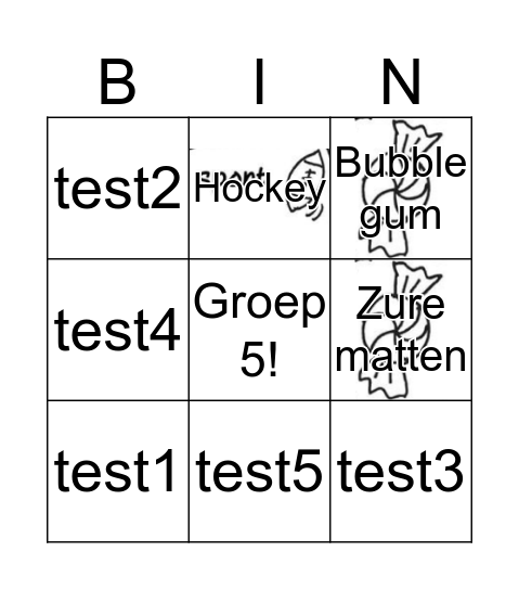 Vind iemand die... Bingo Card