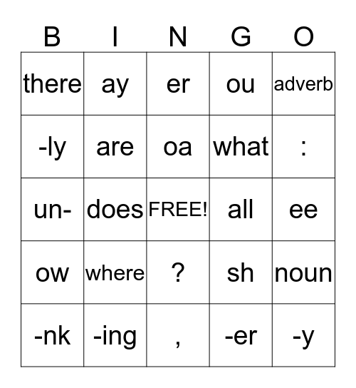 Merry Christmas Bingo Card