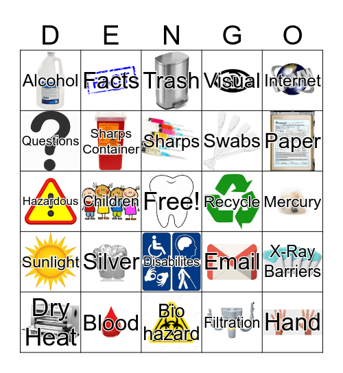 DENGO Bingo Card