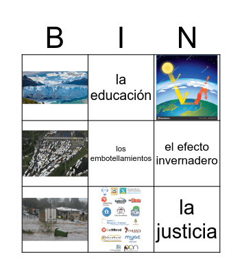 Contexto 3 y 4 Bingo Card