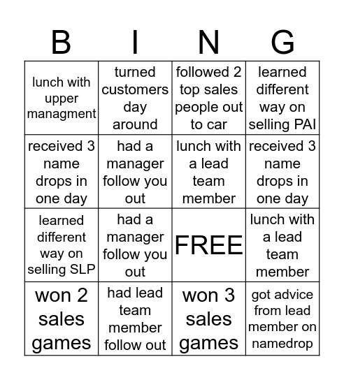 NICOLE MOD4 BINGO Card