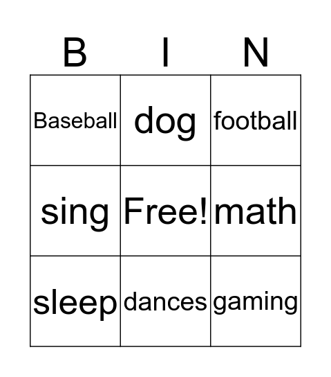 India Bingo Card