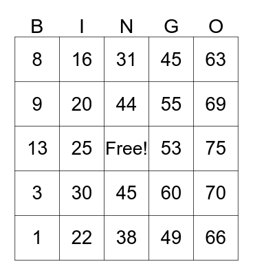 G O O D   V I B E S Bingo Card