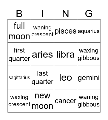 엘키야 Bingo Card