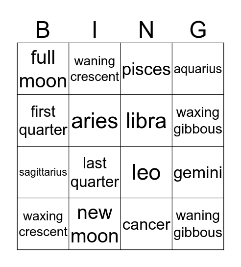 엘키야 Bingo Card