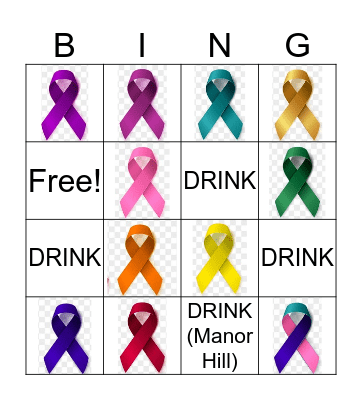 BAR HOP BINGO  Bingo Card