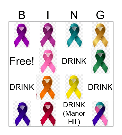 BAR HOP BINGO  Bingo Card