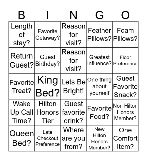 Brighthearted Bingo! Bingo Card