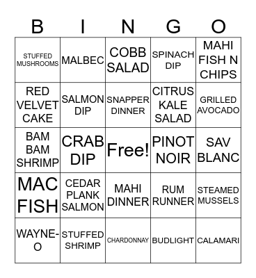 VALENTINES DAY BINGO Card