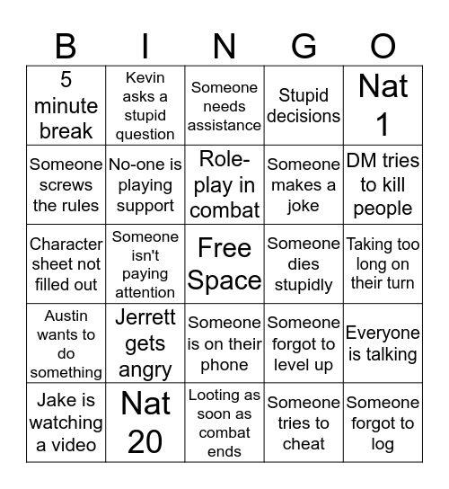 Metallum Operatur Bingo Card