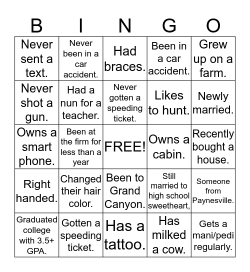 Schlenner Wenner & Co. Bingo! Bingo Card