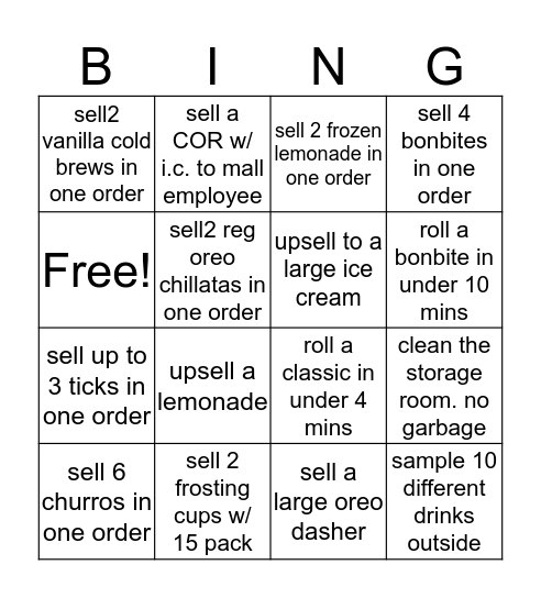 let's see who may win Bingo Card