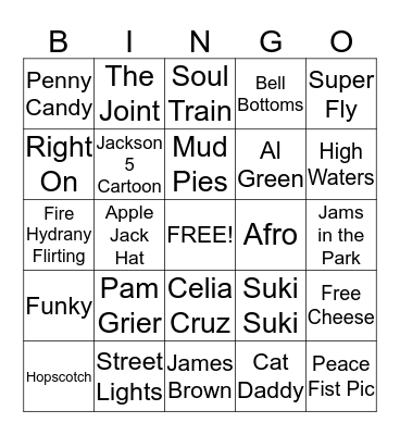 September Birthday Bingo Card