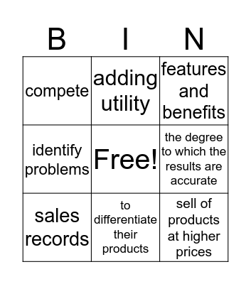 3.04  Bingo Card