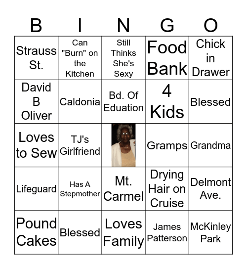 Geneva's 95th Bingo Card
