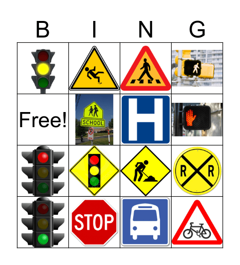 Community Safety Bingo Card