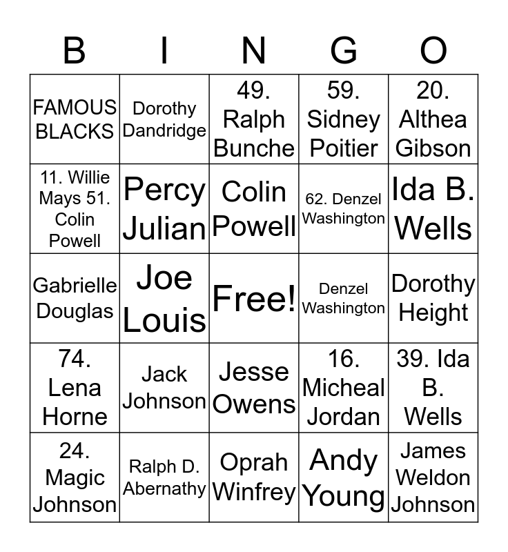 black-history-bingo-card