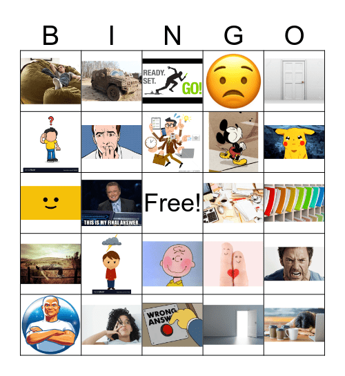 Los Adjetivos Descriptivos Bingo Card