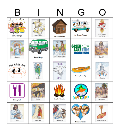 Spaghetti Dinner Bingo Card