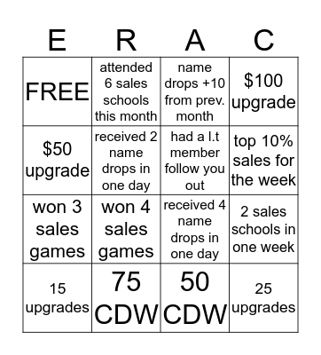 NICOLE MOD4 BINGO Card