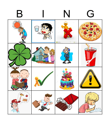 Leccion 3 Bingo Card