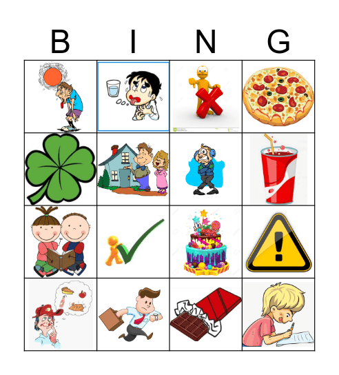 Leccion 3 Bingo Card