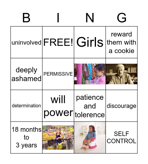Stage 2  Bingo Card