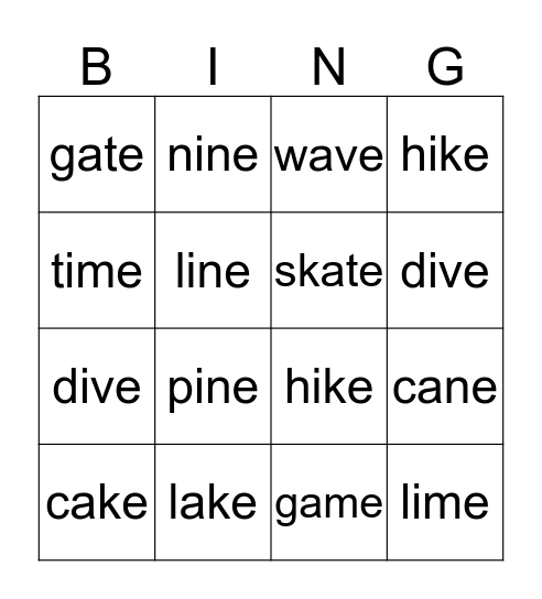 OPW Level 3 Units 1-2 Reveiew Game Bingo Card