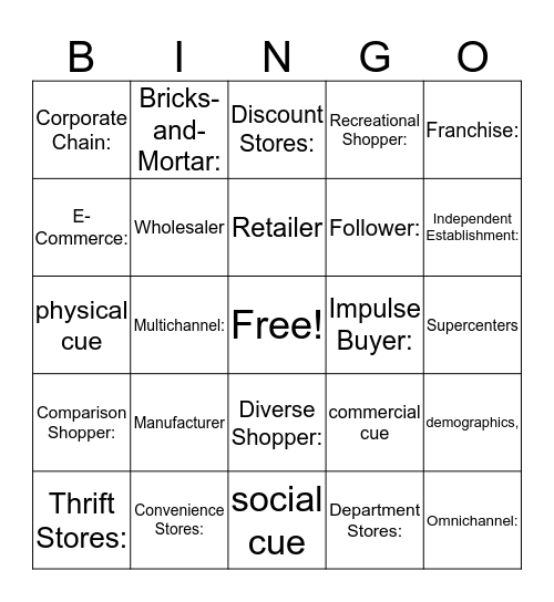 Tra'Taraion Levene Bingo Card