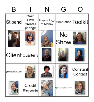 FHC - 2019 2nd Quarter Coach/Trainer Meeting Bingo Card