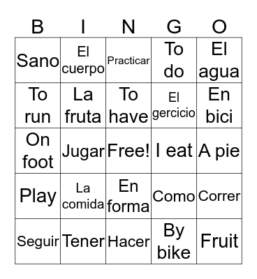 Unit 3 Bingo Card