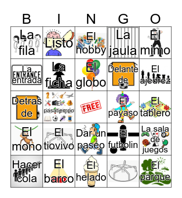 Unit 5 Vocabulary Bingo Card