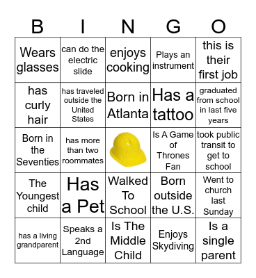 Carrol Daniel Construction (Teams) Bingo Card
