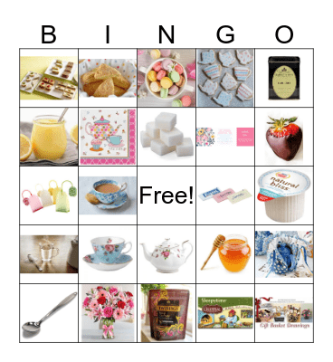 TEA PARTY BINGO Card