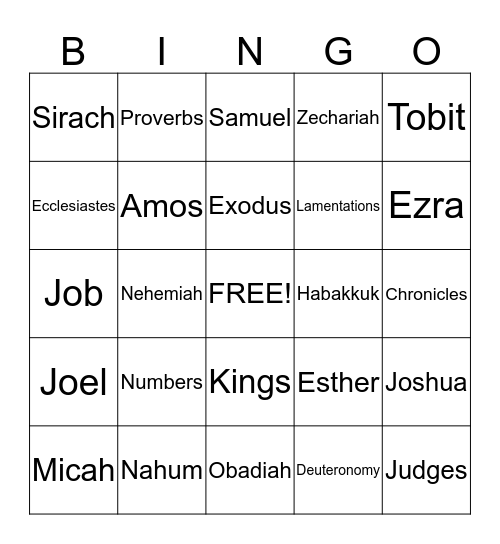Guess the Theme #2 Bingo Card