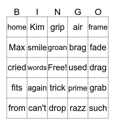 The Neat Game Bingo Card