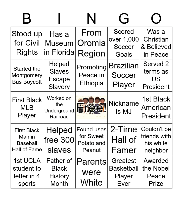 black-history-bingo-card