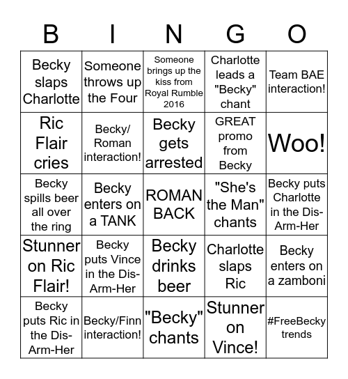 HBD NAITCH Bingo Card