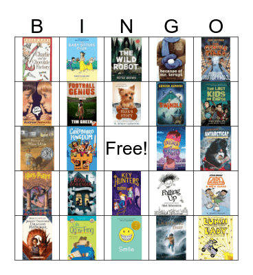 VIS BOOK BINGO Card