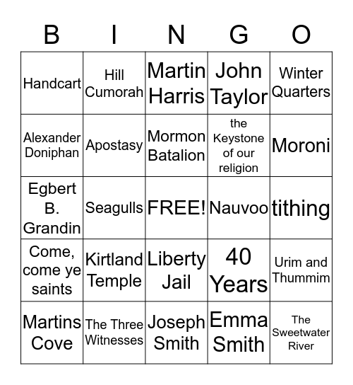 2013 Primary Review Bingo Card