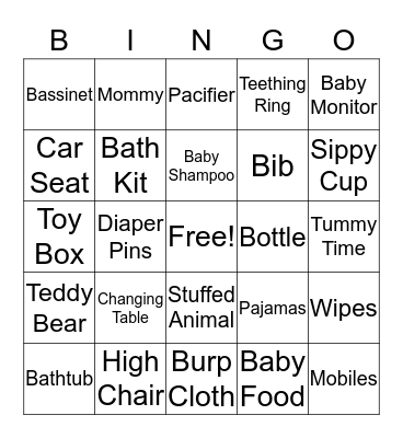 BINGO! Bingo Card