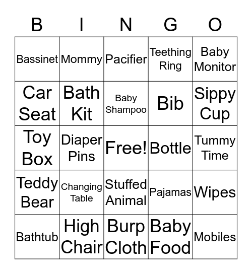 BINGO! Bingo Card