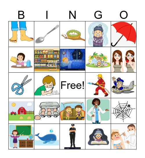 WH Bingo Card